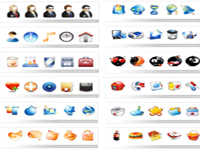 Sample Icons Created By IconCool Icon Editor